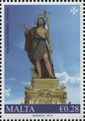 Statue of St John the Baptist, Xewkija