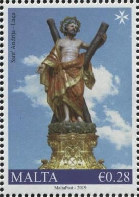 Statue of St Andrew, Luqa