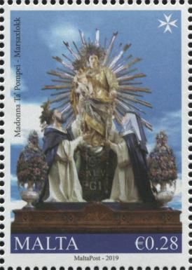 Statue of Our Lady of Pompei, Marsaxlokk