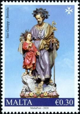 Statue from Cospicua Collegiate Church, Bormla