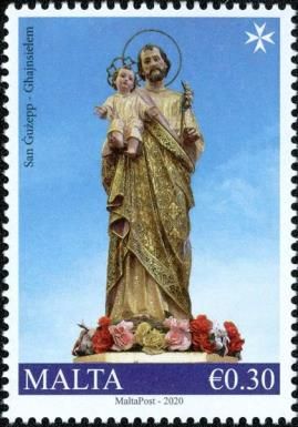 Statue from Għajnsielem Parish Church
