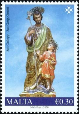 Statue from St. George Collegiate Church, Qormi