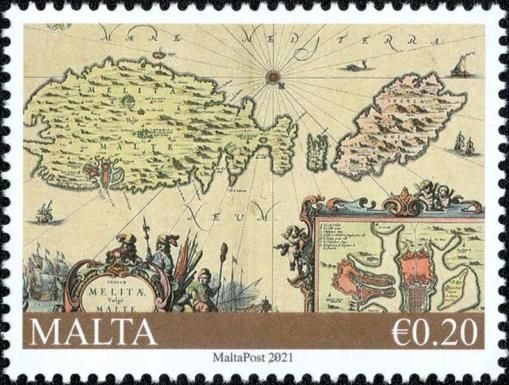 1686 Map of Malta