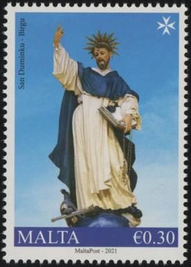 Statue of St. Dominic, Birgu