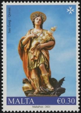 Statue of St. George, Qormi