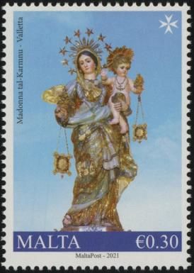 Statue of Our Lady of Mount Carmel, Valletta