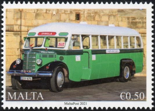 Bedford OB bus in Sliema livery