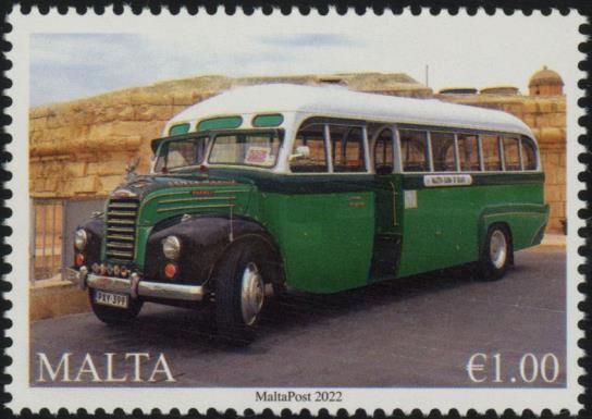 1953 Ford Thames bus in Sliema livery