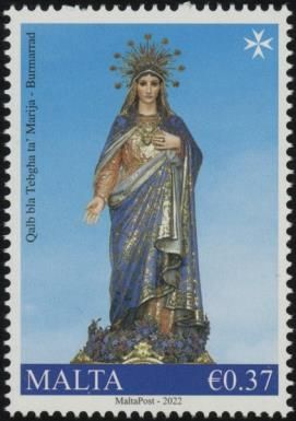 Statue of the Immaculate Heart of Mary, Burmarrad