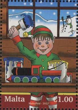 Elf Building Train