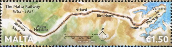 Map of Railway Route
