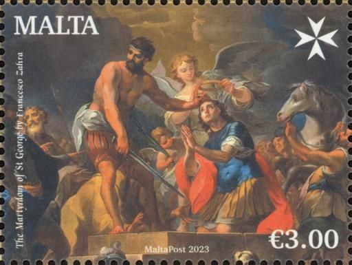 The Martyrdom of St. George by Francesco Zahra