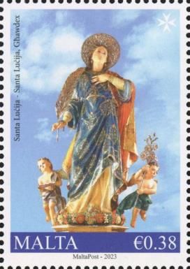 Statue of St. Lucy, Santa Luċija, Gozo