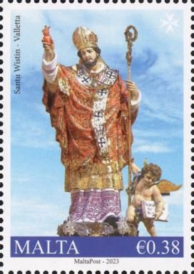 Statue of St. Augustine, Valletta