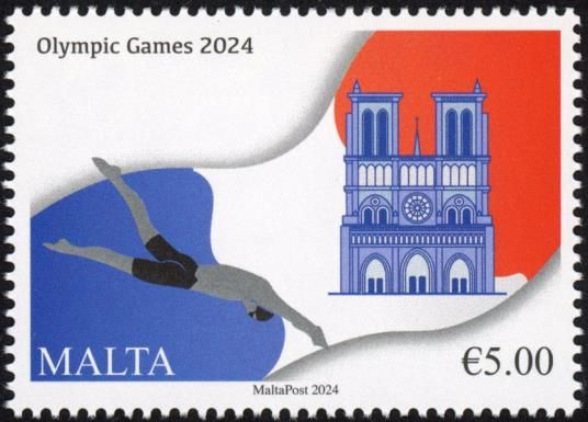 Swimming and Notre Dame Cathedral