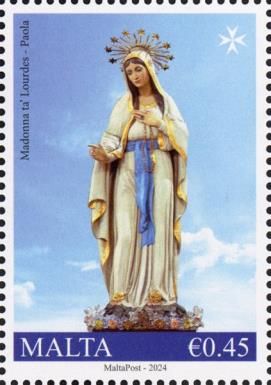 Statue of the Blessed Virgin Mary of Lourdes, Paola