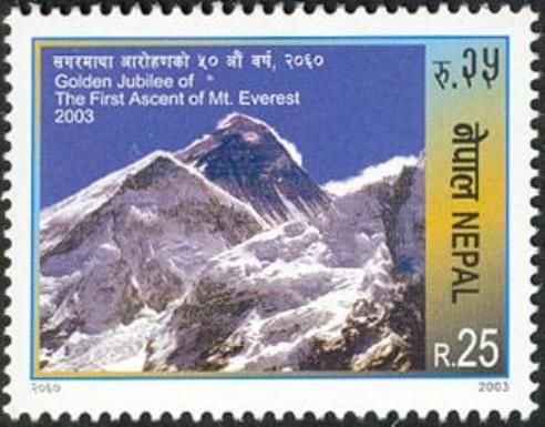 Golden Jubilee of the first ascent of Mt. Everest, 2003