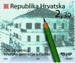 Grammar school in Pazin In the 19th century Istria