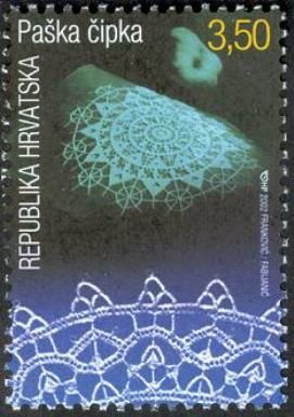 Croatie-Belgium Joint Issue: Lace from Pag