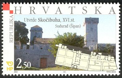 Fortress Skočibuha on the Island Šipan