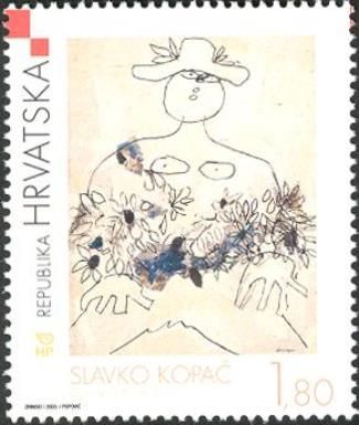 Slavko Kopac: "Flower Girl II"