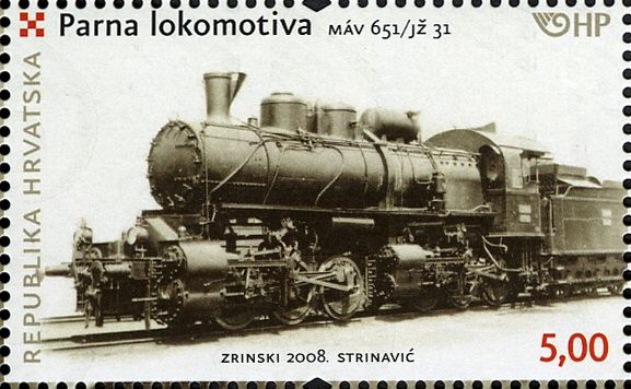 Locomotive MAV 651/JZ 31