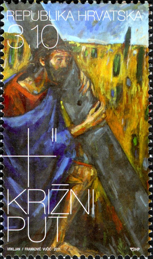 Jesus gets His cross