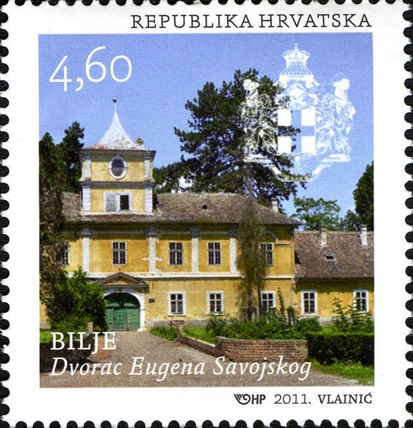Castle of Eugen Savojski, Bilje