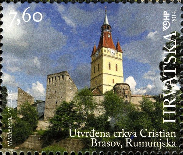 Fortified Church In Cristian, Brasov