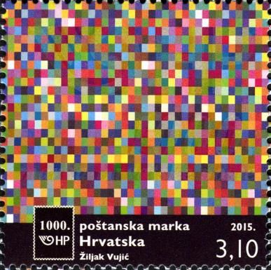 1000 Postage Stamps of the Croatian Post