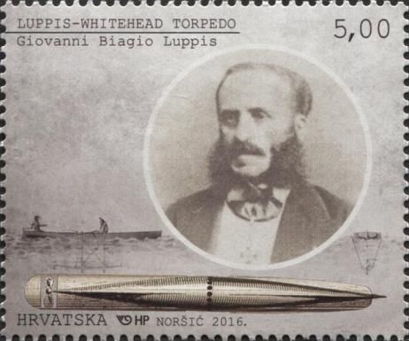 Giovanni Biagio Luppis -Whitehead torpedo