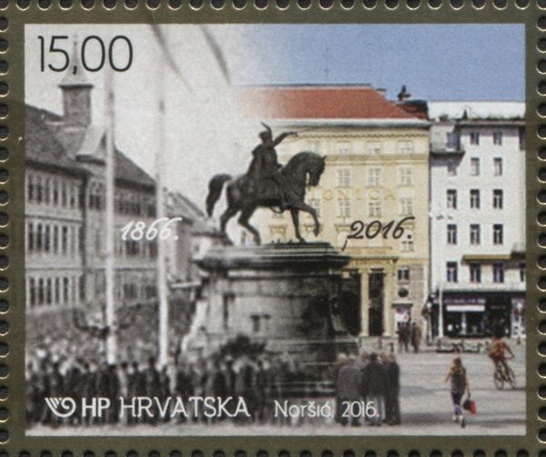 150th anniversary of erecting the Ban Jelačić Statue