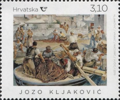"Return of the Fishermen" by Jozo Kljaković