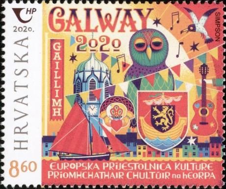 Symbolic View of Galway, Ireland