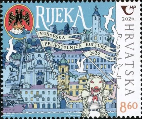 Symbolic View of Rijeka, Croatia