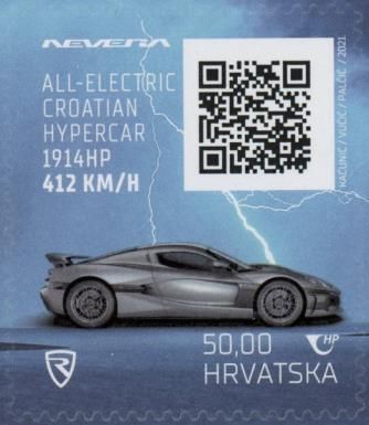 Cryptostamp : Rimac Nevera Electric Automobile