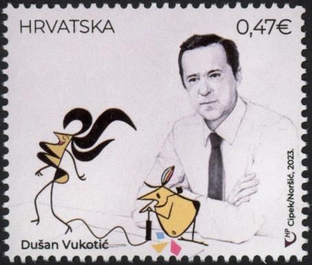 Dušan Vukotić, Cartoonist