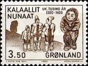 Mummy of an Eskimo - Eskimo family - 14th century