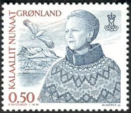 Queen Margrethe II; White-tailed Eagle (Haliaeetus albicilla