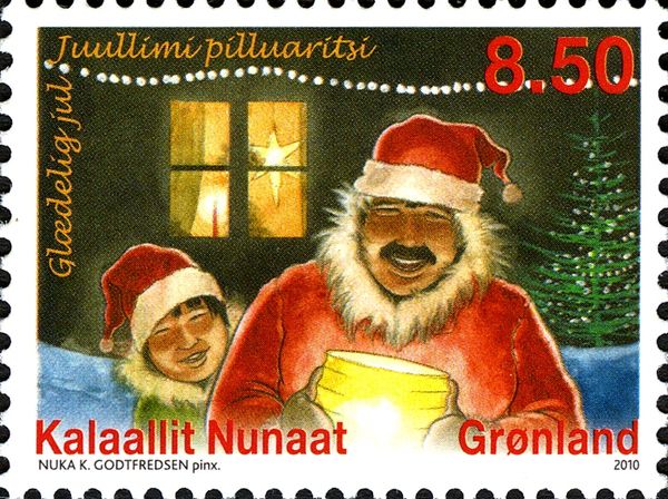 Santa with one Child