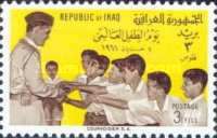 President Kassem with Children