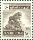 Lion of Babylon, basalt, from the palace of Nebukadnezar II