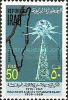 Communications tower, globe, map of Palestine