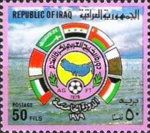 Emblem, flags of the participating countries