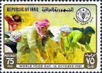 Farmers at harvest