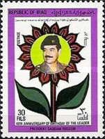 President Sadam Hussein