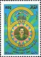 President Saddam Hussein, number '6'