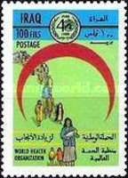 Red crescent, people