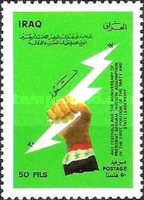 Hand with lightning