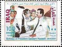 Saddam with Children